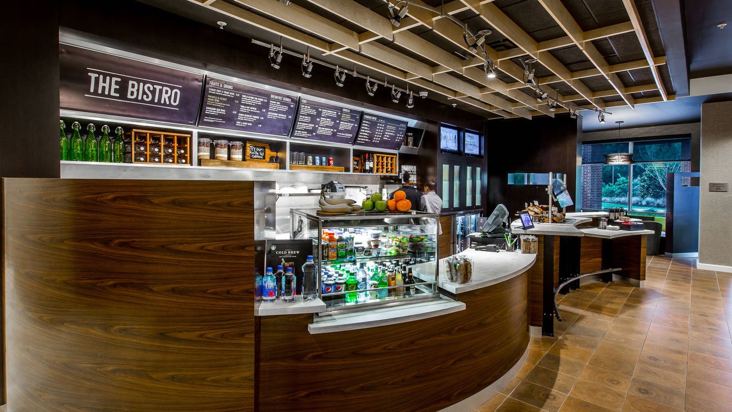 Courtyard Custom Bistro Casework