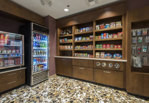 Springhill Suites Custom Marketplace Casework