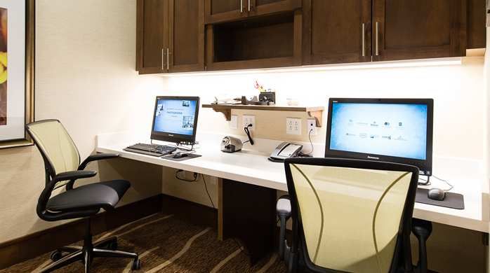 Hilton Garden Inn Custom Business Center Cabinetry
