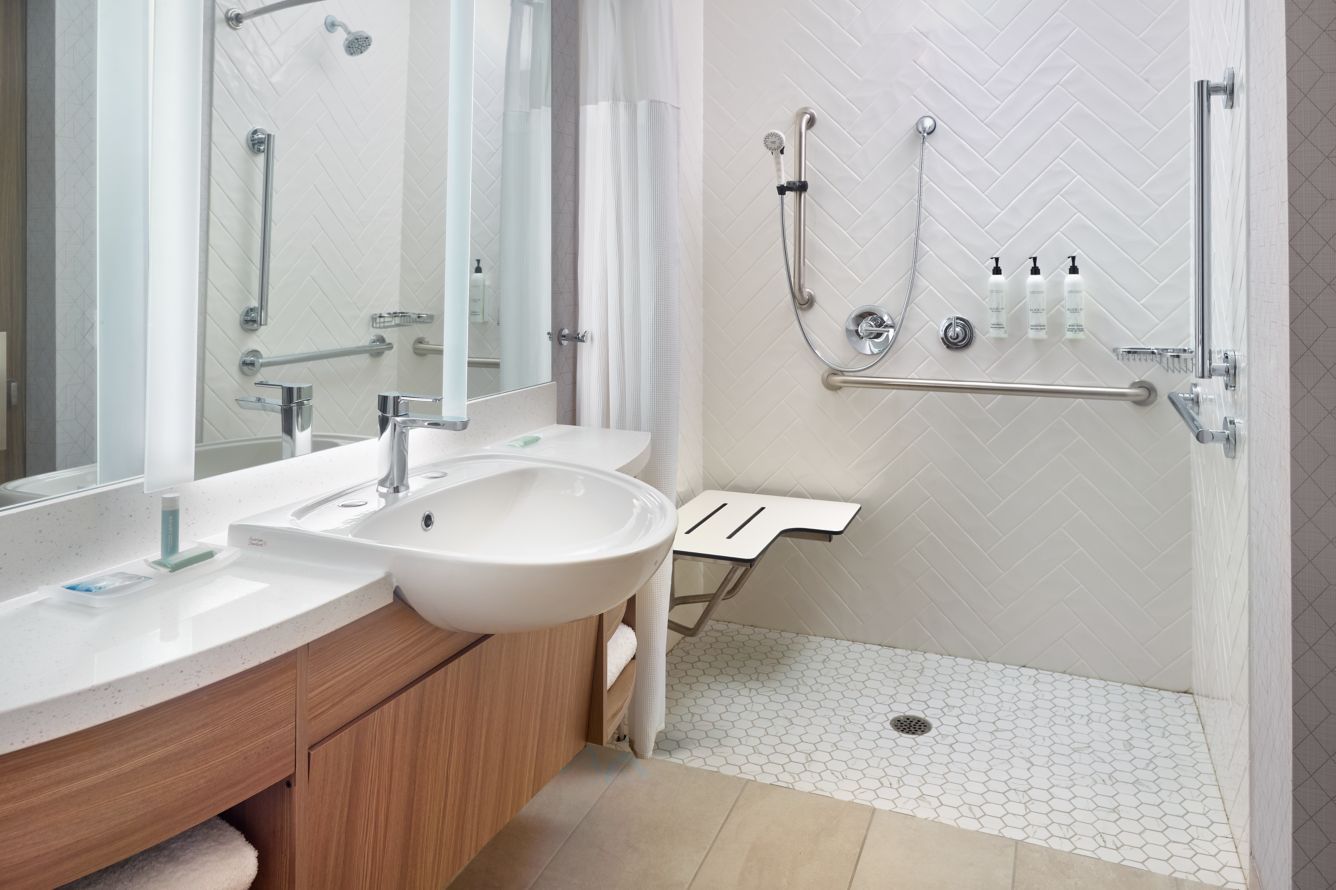 Springhill Suites by Marriott ADA Guest Bath Millwork and Countertops