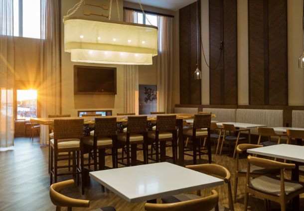 Fairfield Inn Custom Public Area Millwork and Counters