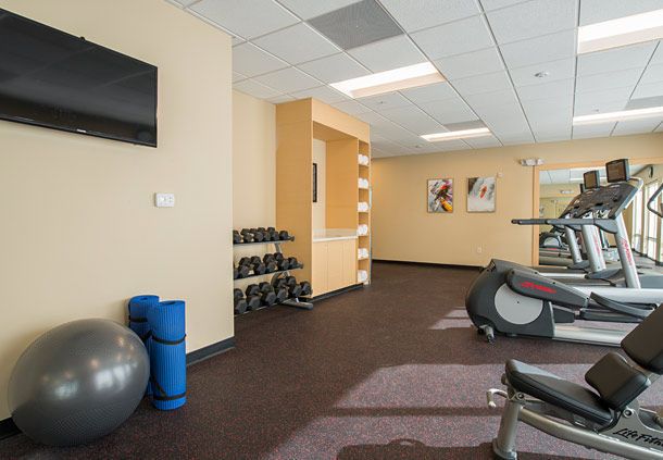 TownePlace Suites by Marriott Custom Fitness Center Counters