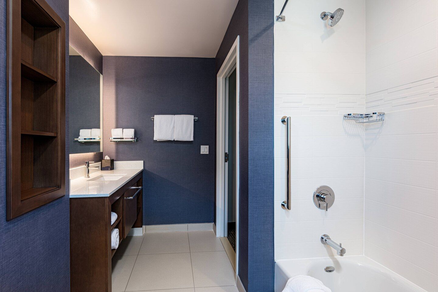 Residence Inn Custom Guest Bath Millwork and Countertops