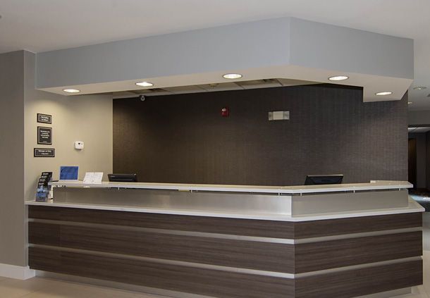 Residence Inn Front Desk Quartz Countertops
