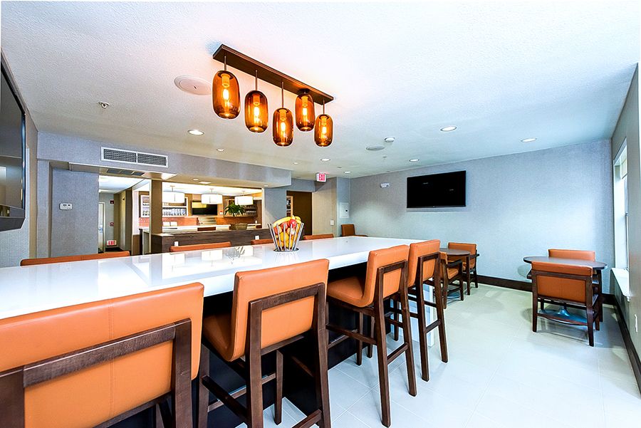 Hyatt House Communal Table Quartz