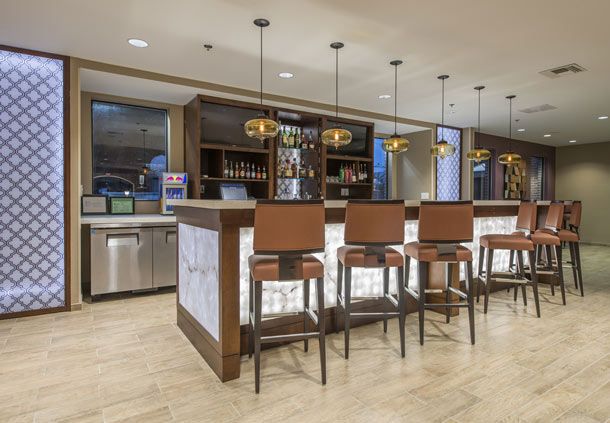 Springhill Suites Custom Bar Millwork and Countertops