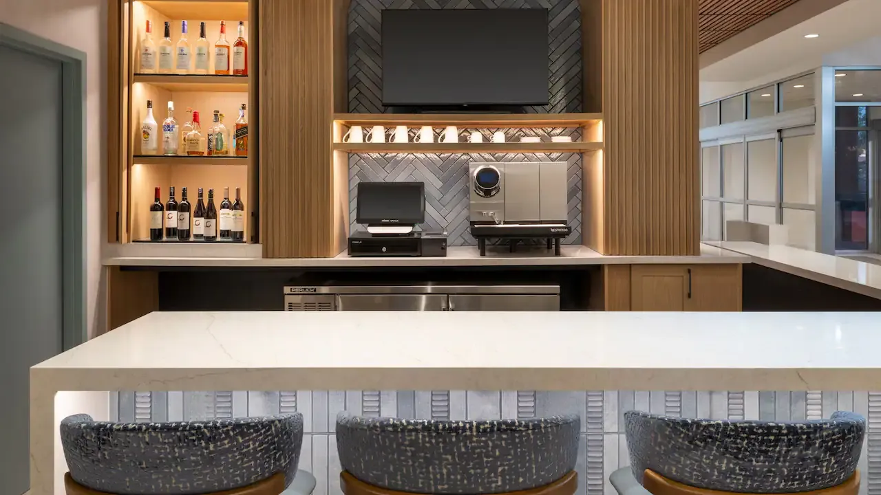 Hyatt Place Custom Bar Countertop and Millwork
