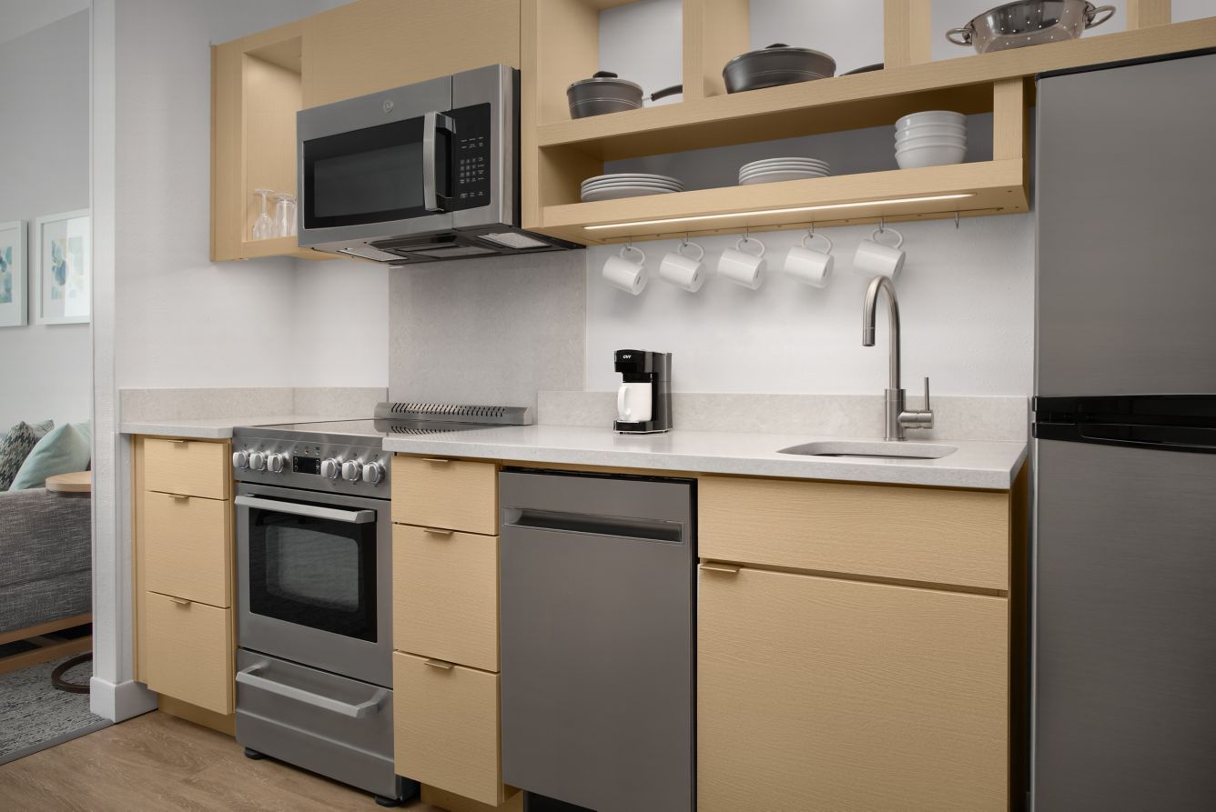 TownePlace Suites Custom Kitchen Millwork and Counters