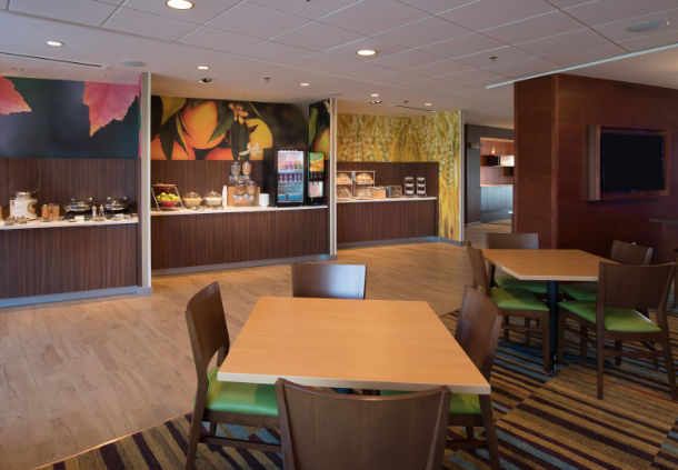 Fairfield Inn Custom Public Breakfast Area Millwork