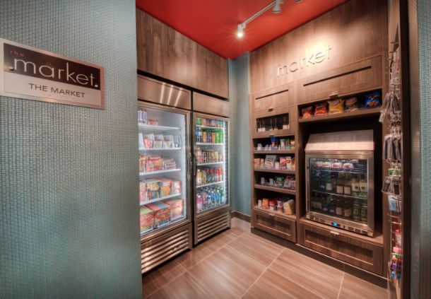 Residence Inn Custom Marketplace Casework
