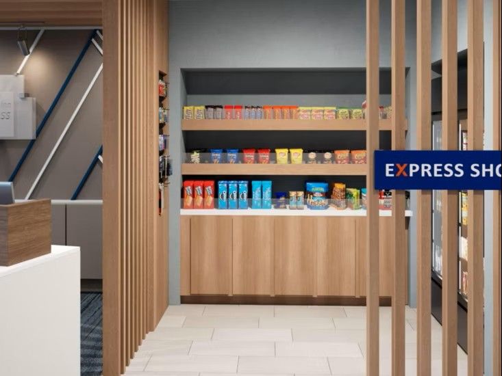 Holiday Inn Express Custom Express Shop Millwork and Countertops