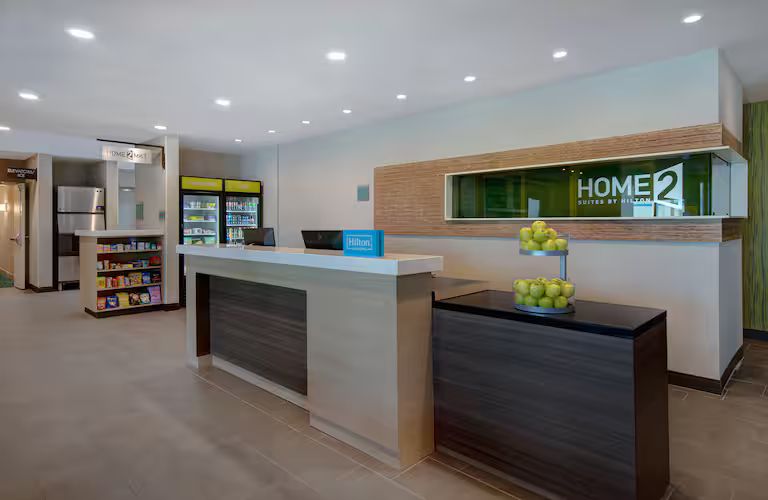 Home2 Suites by Hilton Front Desk Millwork & Countertops