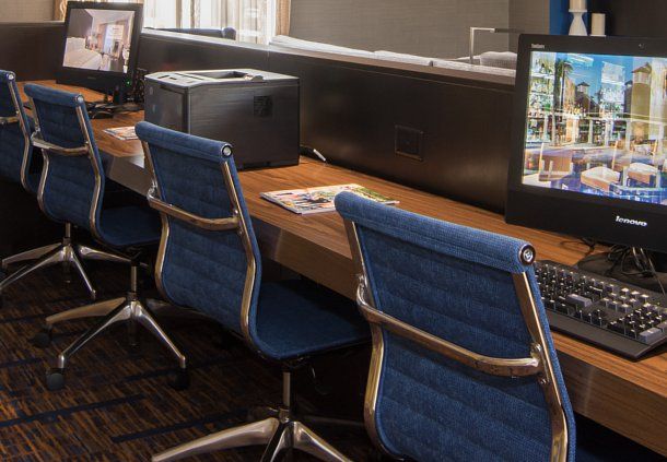 Marriott Courtyard and Residence Inn Dual-Brand Business Center Millwork