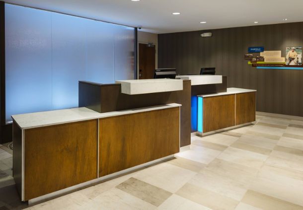 Fairfield Inn Front Desk Millwork and Counters