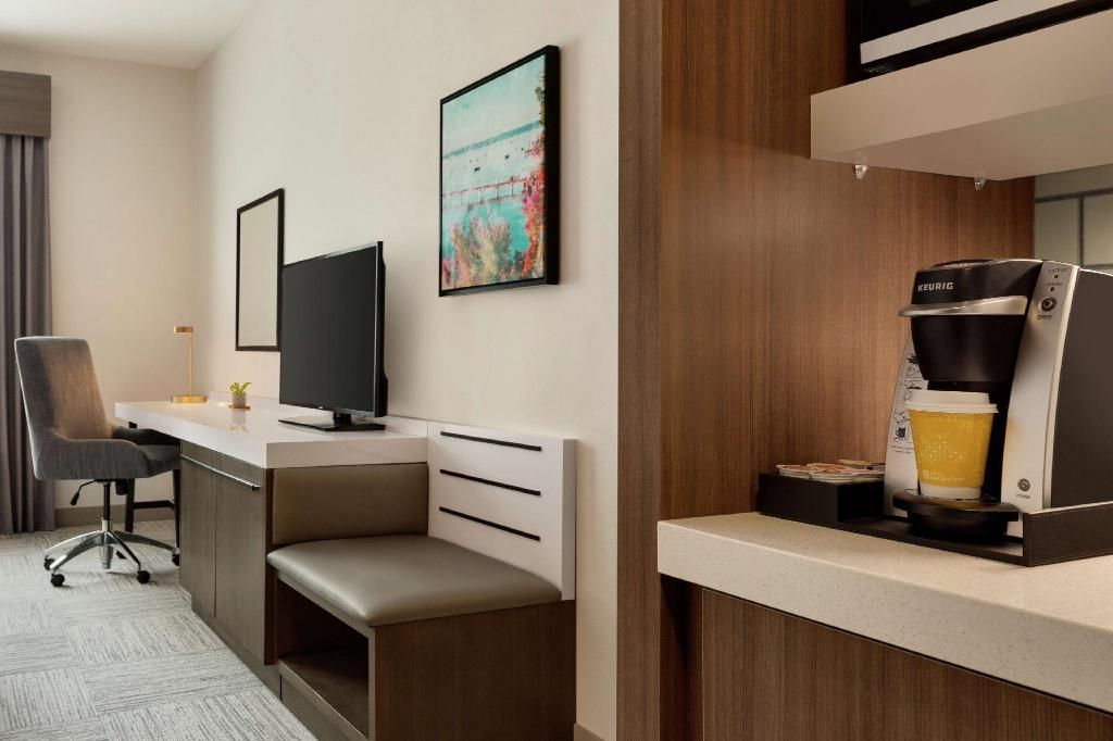 Hilton Garden Inn Custom Guestroom Millwork and Quartz