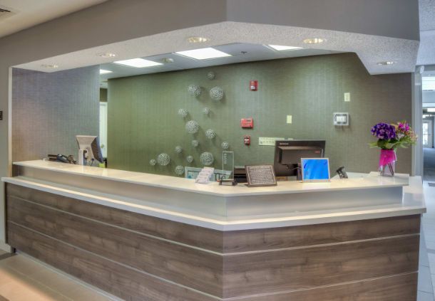 Residence Inn Custom Front Desk Millwork and Countertops