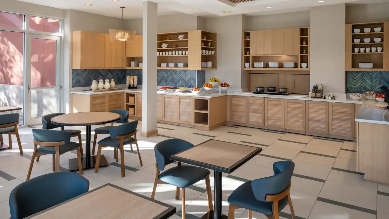 Hyatt Place Custom Breakfast Area Cabinetry and Countertops