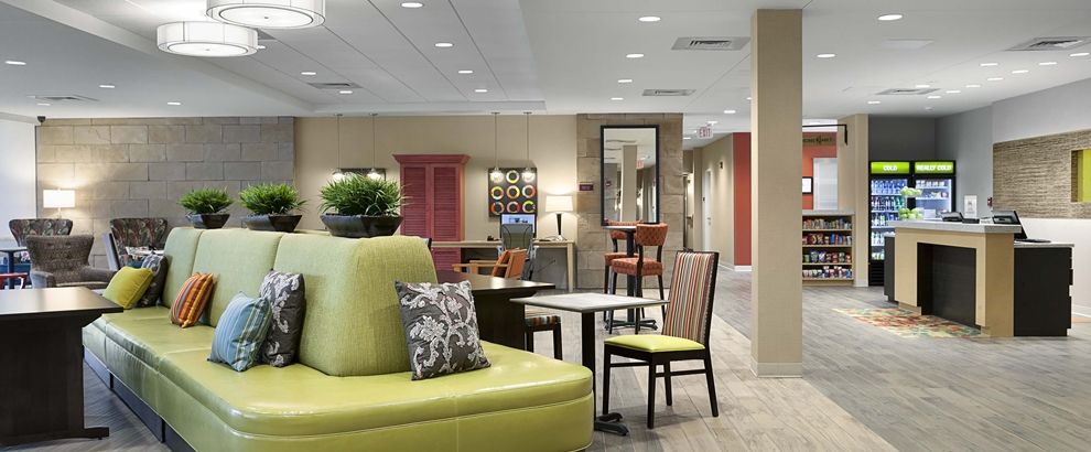Home2Suites Custom Lobby Millwork