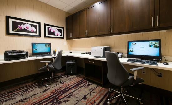 Hampton Inn Custom Business Center Cabinetry