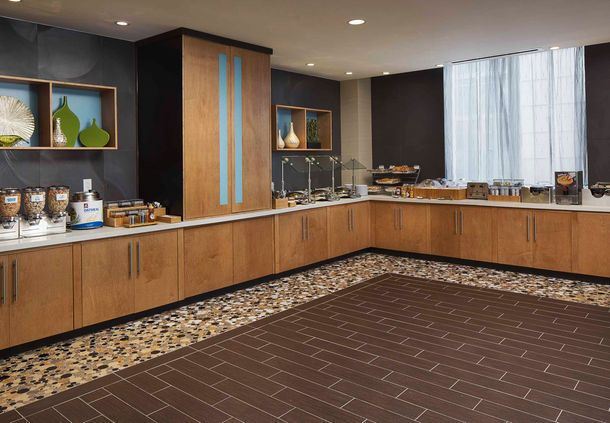 Springhill Suites Custom Breakfast Buffet Cabinetry