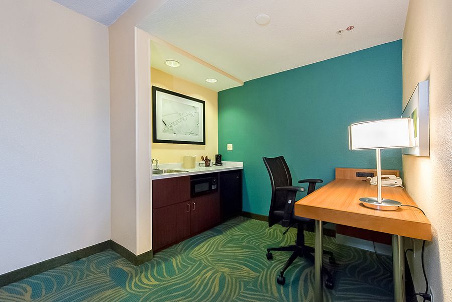 Springhill Suites Custom Wet Bar Top and Cabinets