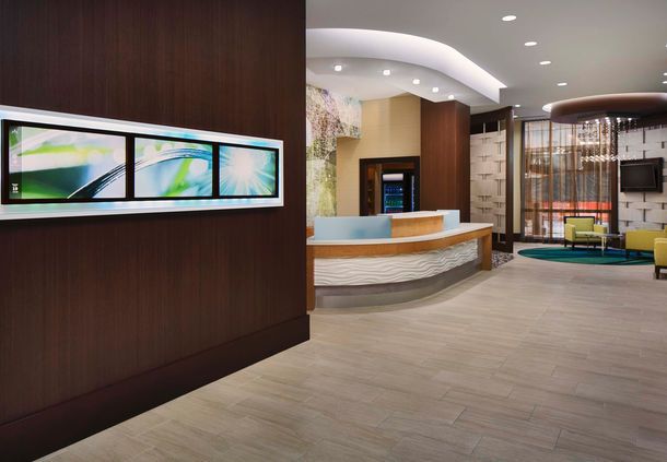 Springhill Suites Custom Millwork Wall