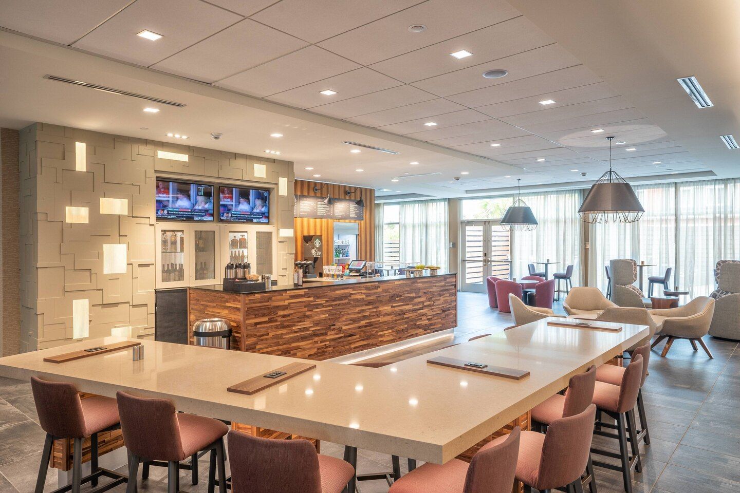 GEN 6 Marriott Courtyard Breakfast Area Millwork