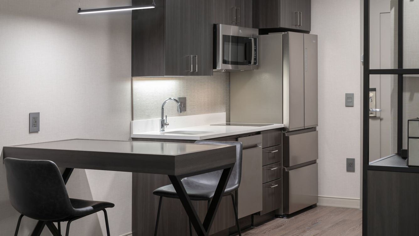 Residence Inn & Fairfield Inn Custom Kitchen Cabinetry and Countertops