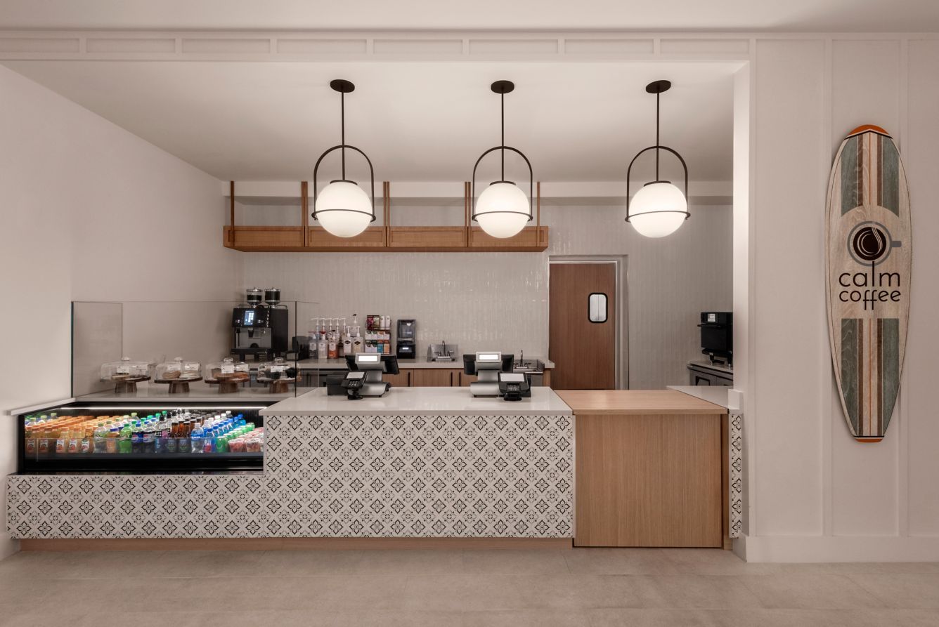 Courtyard by Marriott Custom Coffee Shop Cabinetry