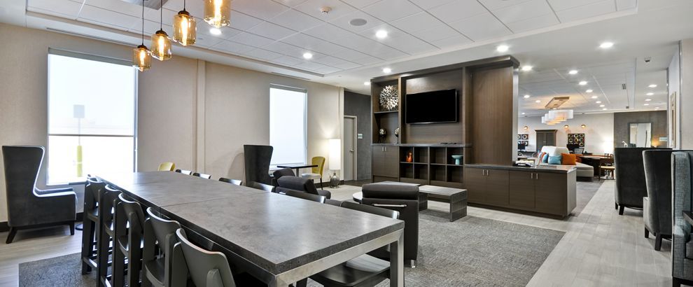 Home2Suites by Hilton Custom Lobby Casework