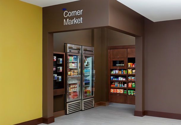 Marriott Fairfield Inn Custom Marketplace Casework