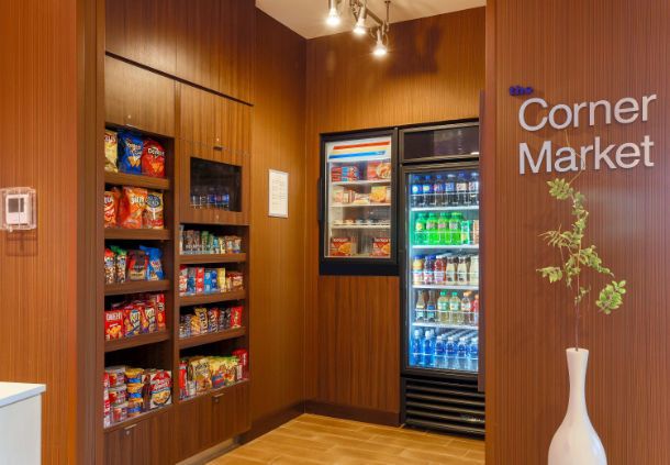 Fairfield Inn Custom Marketplace Casework