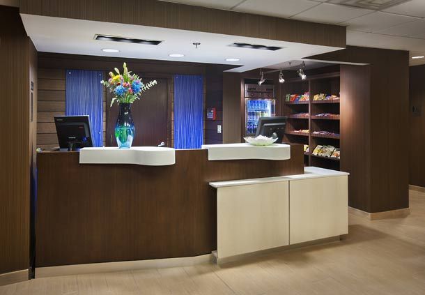 Fairfield Inn Front Desk Millwork