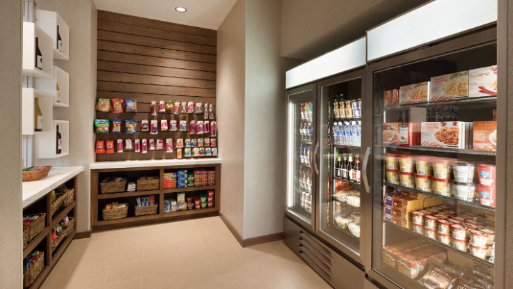 Hyatt House Custom Marketplace Cabinetry