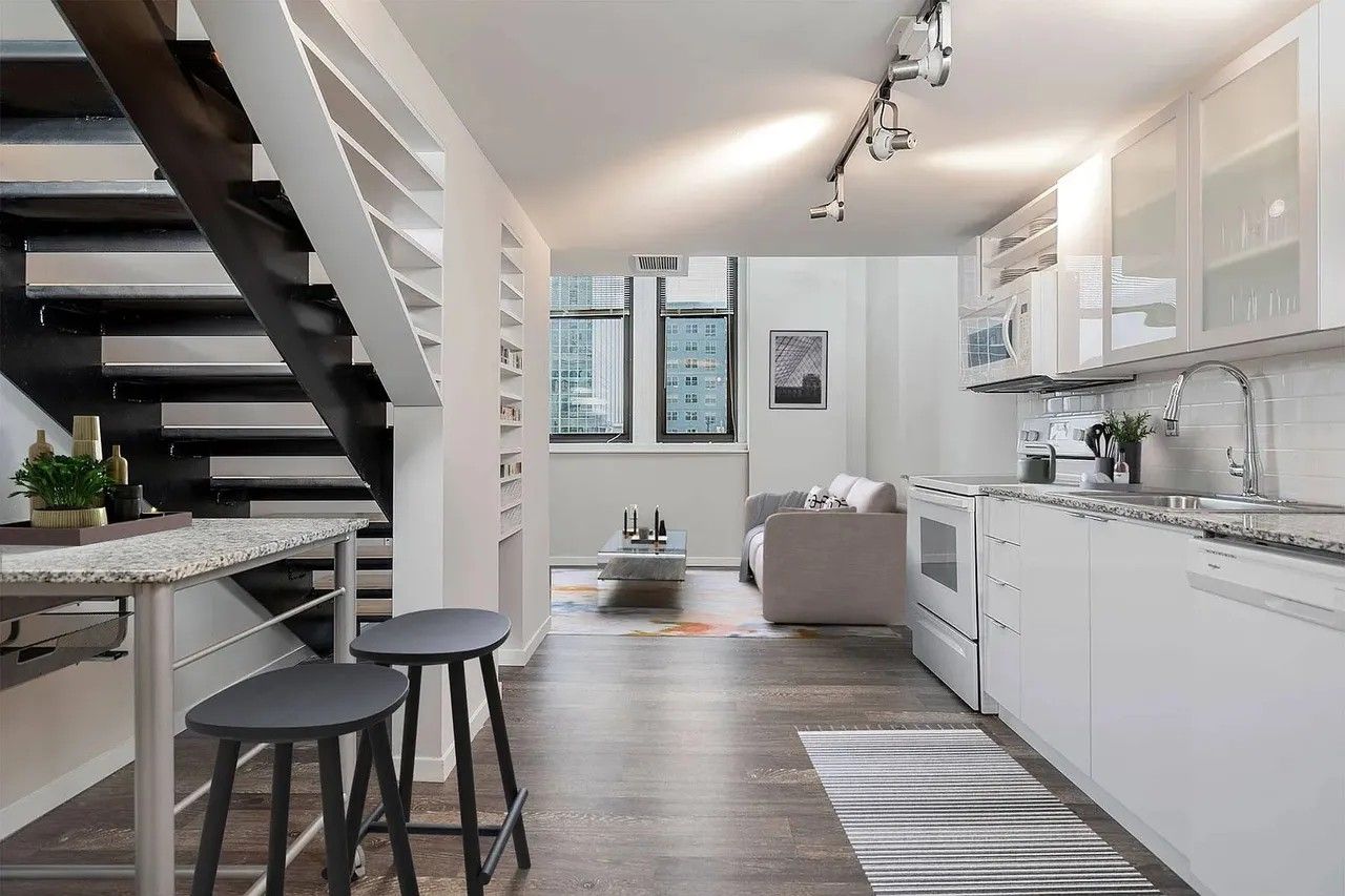 Parisian on Vine Custom Apartment Quartz Countertops