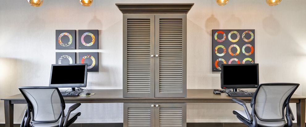 Home2Suites by Hilton Custom Business Center Millwork