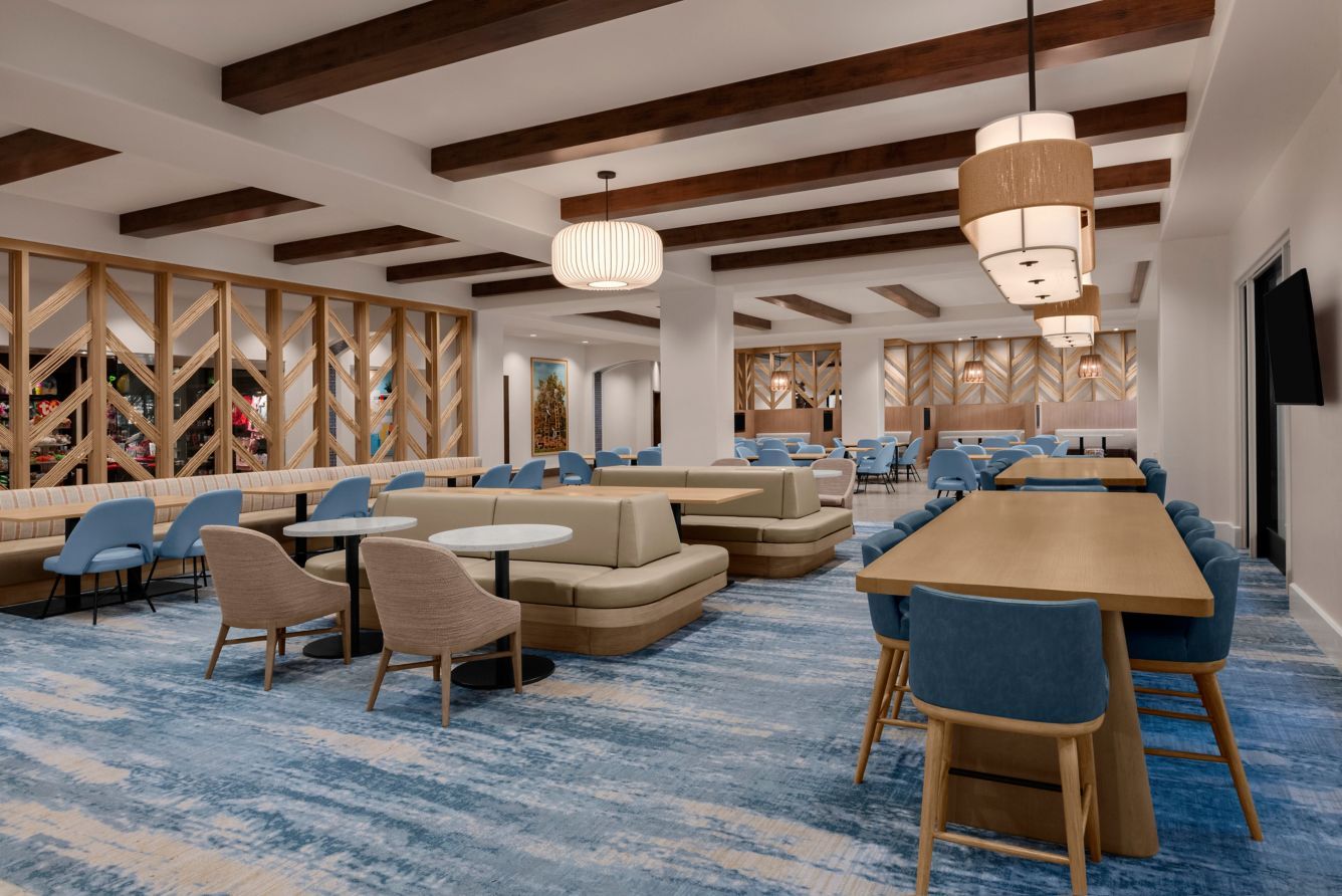 Courtyard by Marriott Custom Meeting Room Millwork and Focal Walls