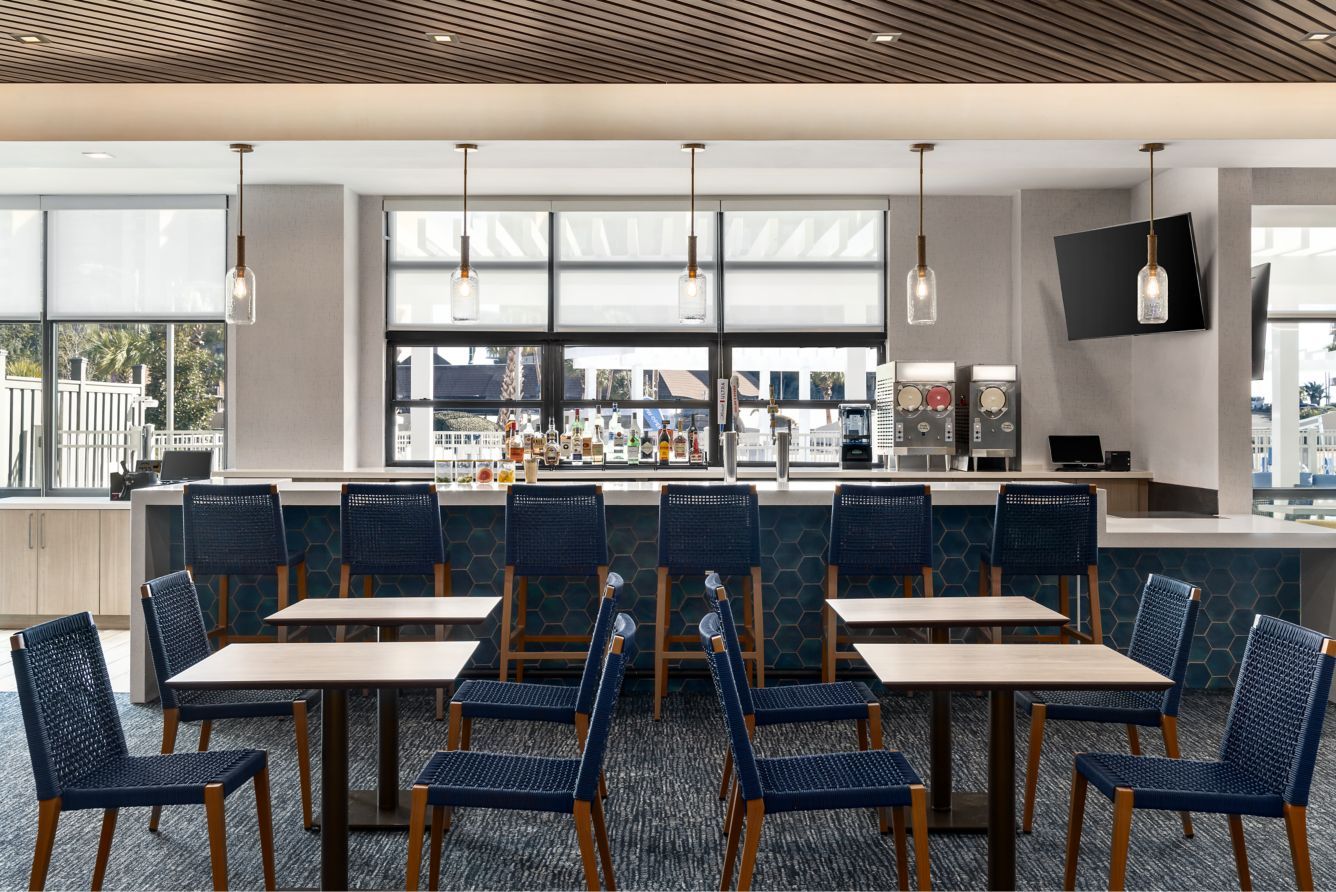 Springhill Suites by Marriott Custom Bar Quartz Countertops