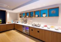 Springhill Suites Custom Breakfast Buffet Cabinetry and Counters