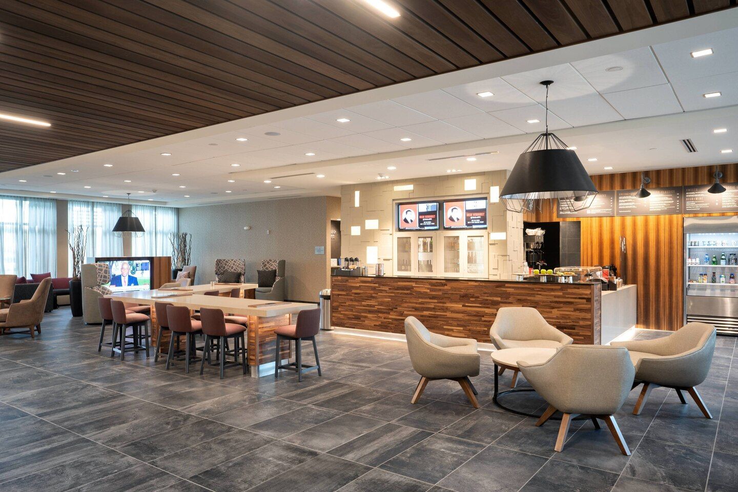 GEN 6 Marriott Courtyard Custom Breakfast Area Millwork