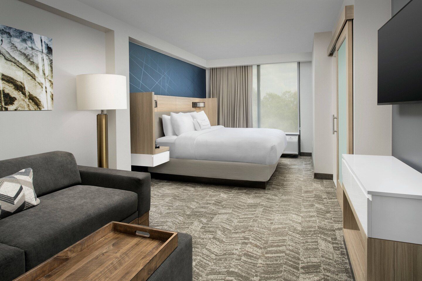 Springhill Suites Custom Guestroom Barn Door