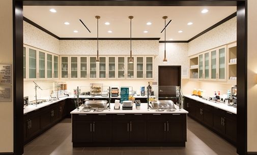 Homewood Suites Breakfast Buffet Cabinetry and Countertops