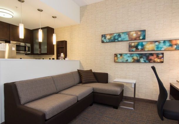 Marriott Courtyard and Residence Inn Dual-Brand Custom Guest Kitchen Cabinetry and Quartz