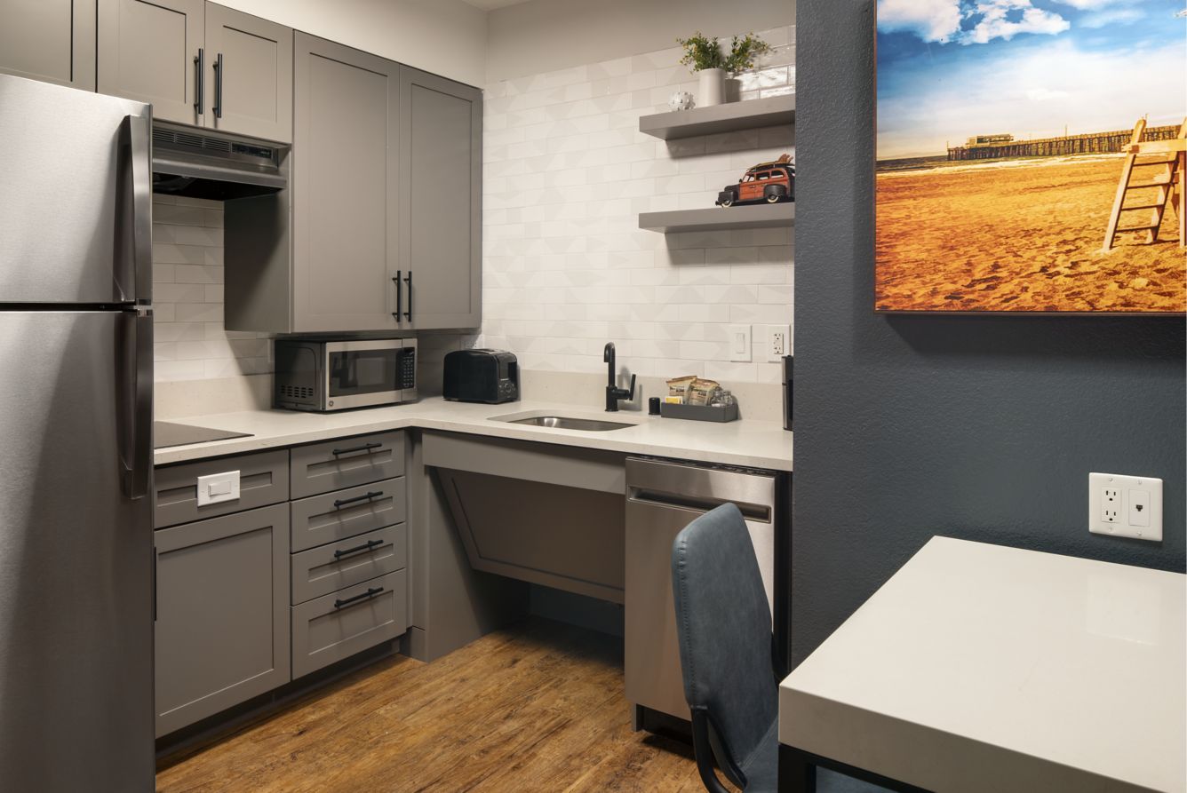 Residence Inn by Marriott Custom Guest Kitchen Millwork and Countertops