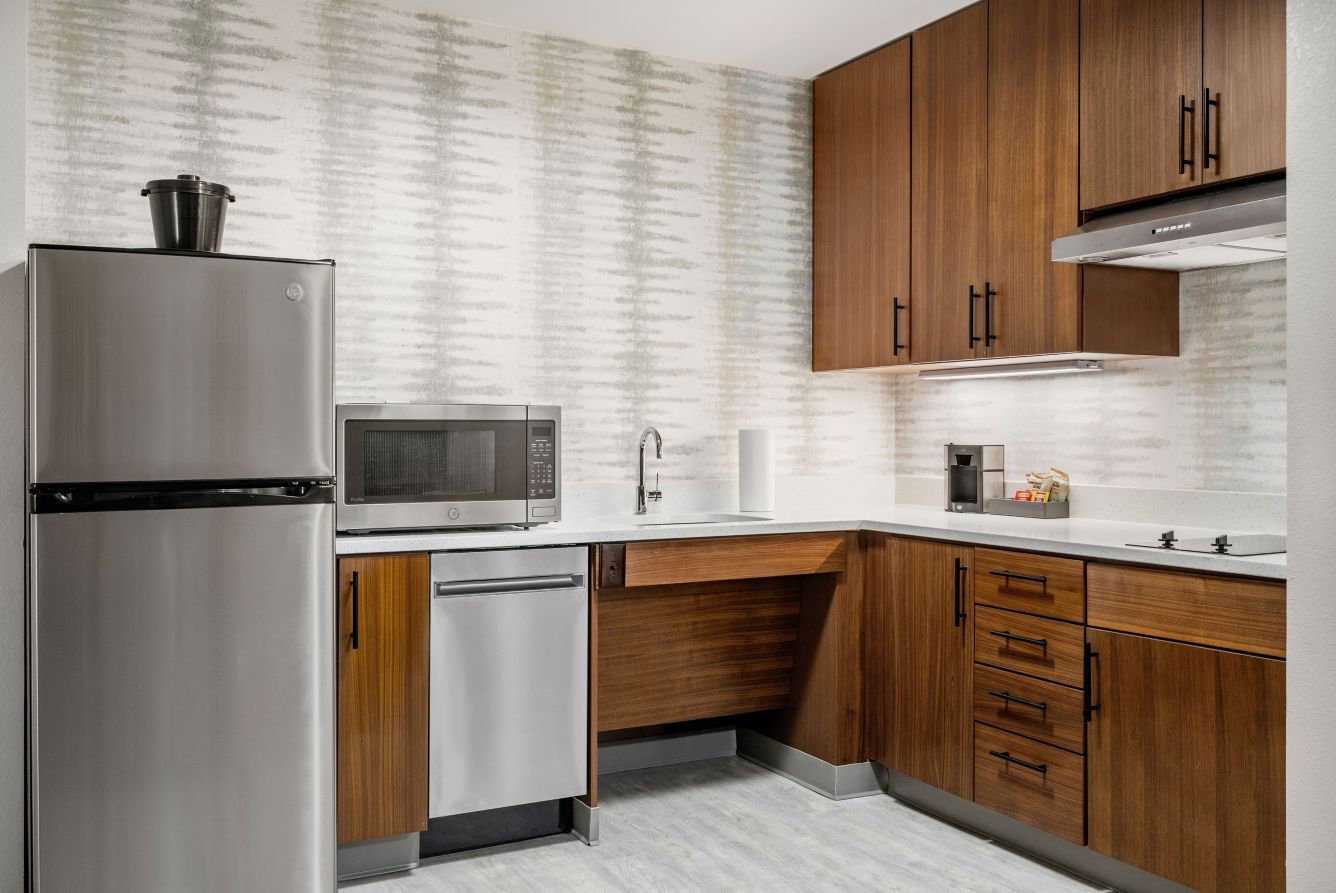 Residence Inn Custom Guest Kitchen Millwork and Countertops