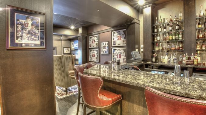 Hilton Doubletree Custom Bar Area Casework and Countertops