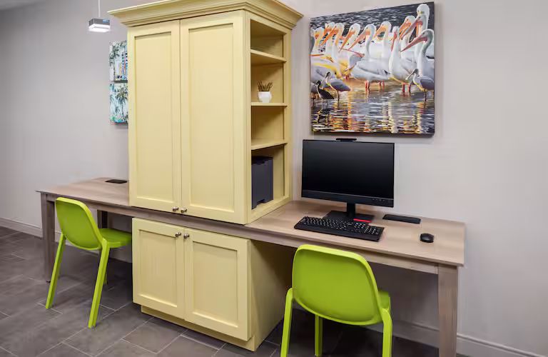 Home2 Suites Custom Business Center Millwork