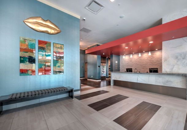 Residence Inn Custom Registration Desk Millwork and Counters