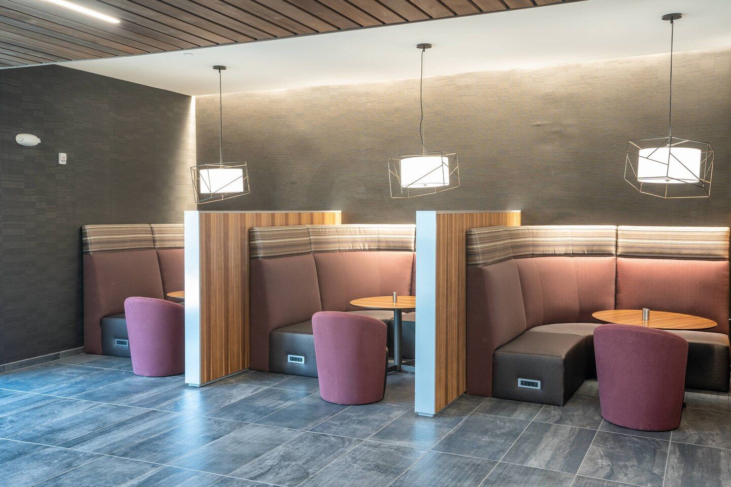 GEN 6 Marriott Courtyard Custom Media Pod Millwork