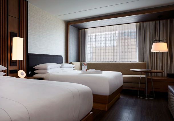 Marriott Guest Bedroom Custom Millwork